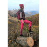 Už tam budeme? (Are we there yet?) fuchsia leggings